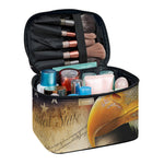 American Dream Of Liberty Print Travel Makeup Bag