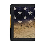 American Dream Of Liberty Print Trifold Wallet