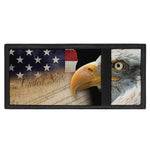 American Dream Of Liberty Print Trifold Wallet
