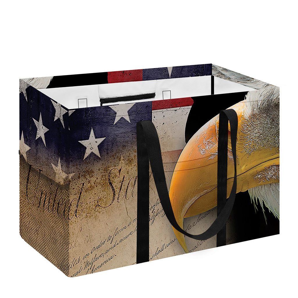 American Dream Of Liberty Print Utility Tote Bag