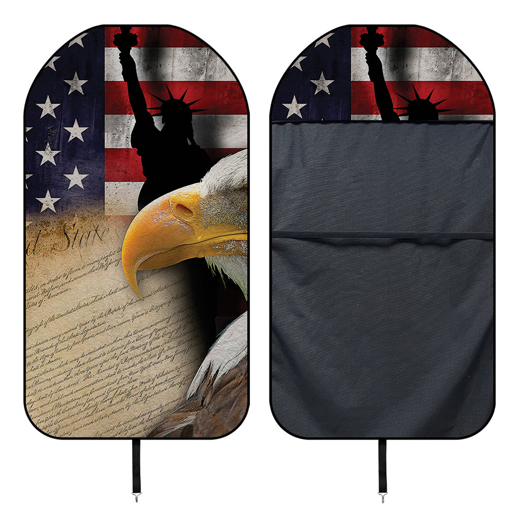 American Dream Of Liberty Print Waterproof Car Seat Cover
