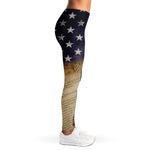 American Dream Of Liberty Print Women's Leggings