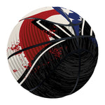 American Firefighter Emblem Print Basketball