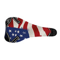 American Firefighter Emblem Print Bicycle Seat Cover