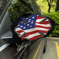 American Firefighter Emblem Print Car Side Mirror Covers