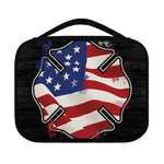 American Firefighter Emblem Print Classic Bible Case