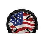 American Firefighter Emblem Print Coin Purse
