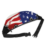 American Firefighter Emblem Print Fanny Pack