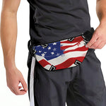 American Firefighter Emblem Print Fanny Pack