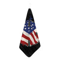 American Firefighter Emblem Print Hand Towel