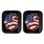 American Firefighter Emblem Print Handle Covers