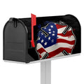 American Firefighter Emblem Print Mailbox Cover
