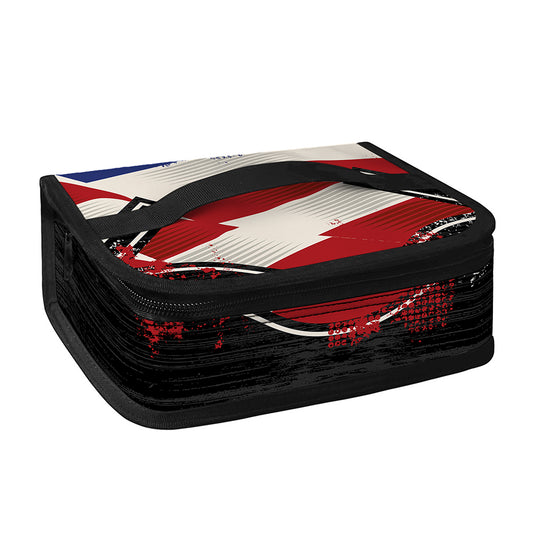 American Firefighter Emblem Print Small Lunch Bag