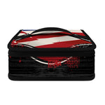 American Firefighter Emblem Print Small Lunch Bag