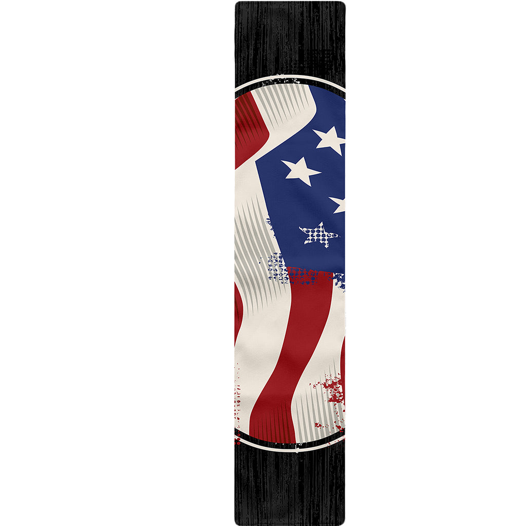 American Firefighter Emblem Print Table Runner