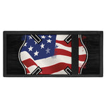 American Firefighter Emblem Print Trifold Wallet