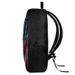 American Flag Freedom Life Print 17 Inch Backpack