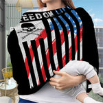 American Flag Freedom Life Print Baby Seat Cover