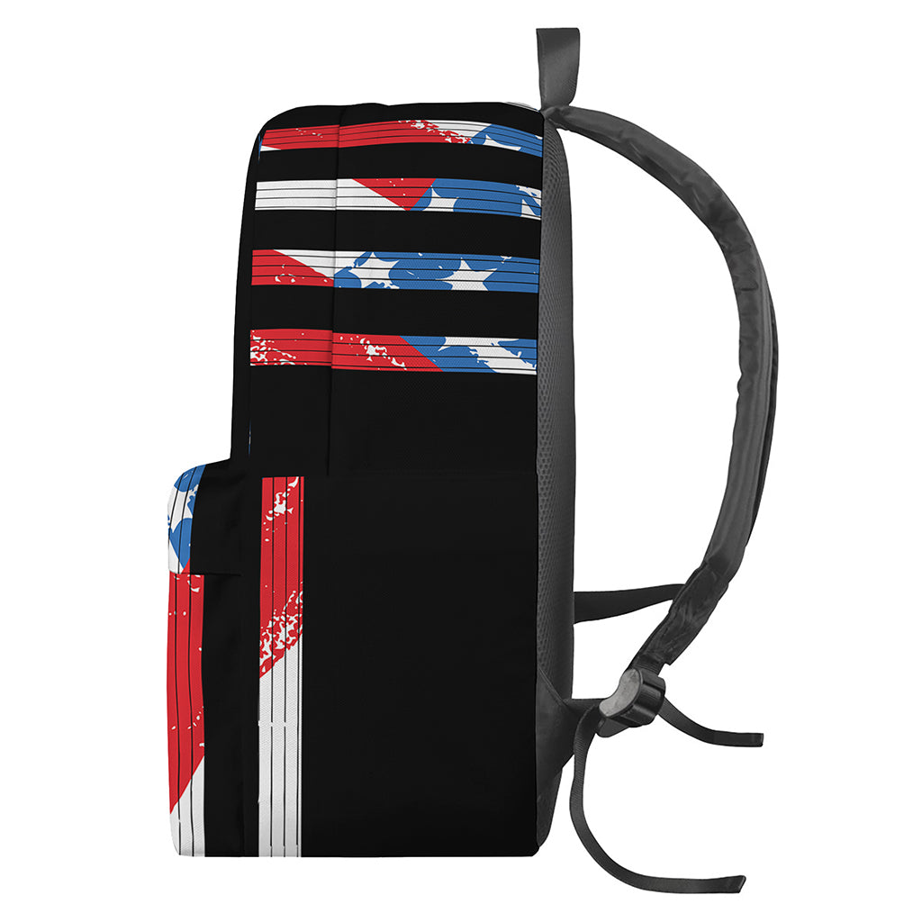 American Flag Freedom Life Print Backpack