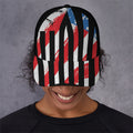American Flag Freedom Life Print Baseball Cap