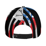 American Flag Freedom Life Print Baseball Cap