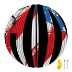 American Flag Freedom Life Print Basketball