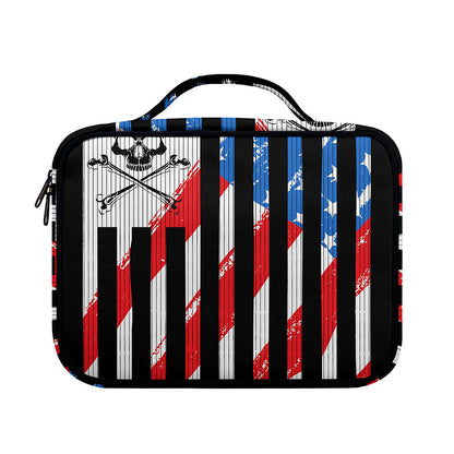 American Flag Freedom Life Print Briefcase Bible Bag