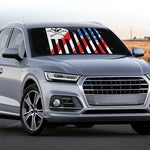 American Flag Freedom Life Print Car Windshield Sun Shade