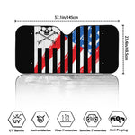 American Flag Freedom Life Print Car Windshield Sun Shade