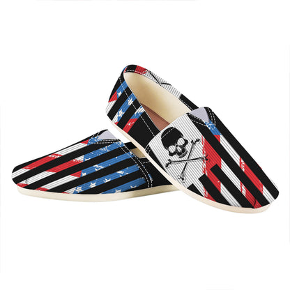 American Flag Freedom Life Print Casual Shoes