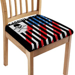 American Flag Freedom Life Print Chair Cushion Cover