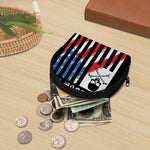 American Flag Freedom Life Print Coin Purse