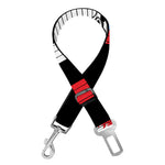 American Flag Freedom Life Print Dog Seat Belt