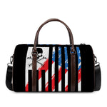 American Flag Freedom Life Print Duffle Bag