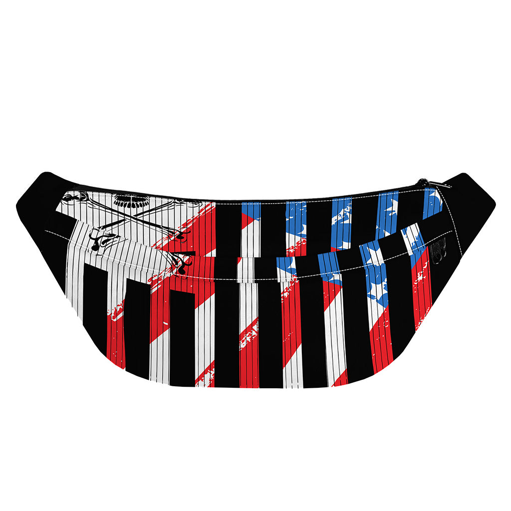 American Flag Freedom Life Print Fanny Pack