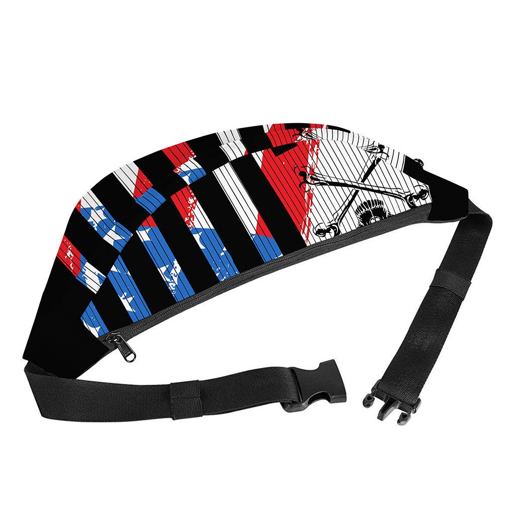 American Flag Freedom Life Print Fanny Pack