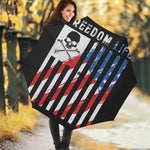 American Flag Freedom Life Print Foldable Umbrella