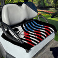 American Flag Freedom Life Print Golf Cart Seat Cover
