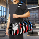 American Flag Freedom Life Print Gym Bag