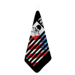 American Flag Freedom Life Print Hand Towel