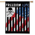 American Flag Freedom Life Print House Flag
