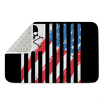American Flag Freedom Life Print Indoor Door Mat
