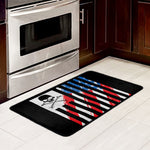 American Flag Freedom Life Print Kitchen Mat