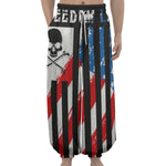 American Flag Freedom Life Print Lantern Pants