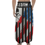 American Flag Freedom Life Print Lantern Pants