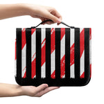 American Flag Freedom Life Print Leather Bible Cover