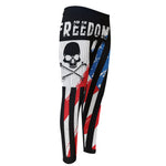 American Flag Freedom Life Print Men's Compression Pants