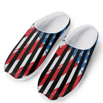American Flag Freedom Life Print Mesh Casual Shoes