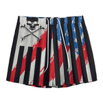 American Flag Freedom Life Print Mesh Shorts