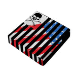 American Flag Freedom Life Print Outdoor Seat Cushion Cover